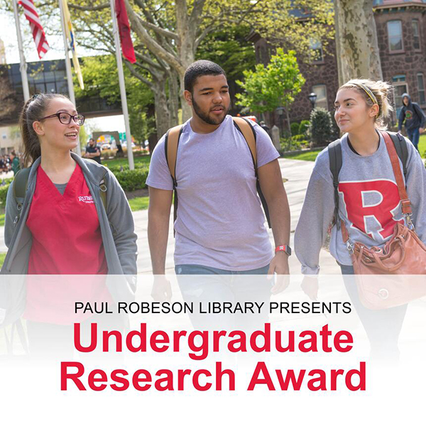 Paul Robeson Library Undergraduate Research Award