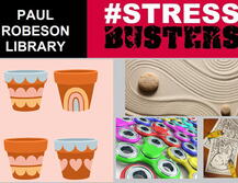 Robeson Library Stressbusters, Spring 2023