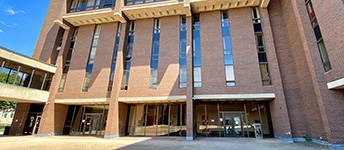 Math and Physics Library building exterior