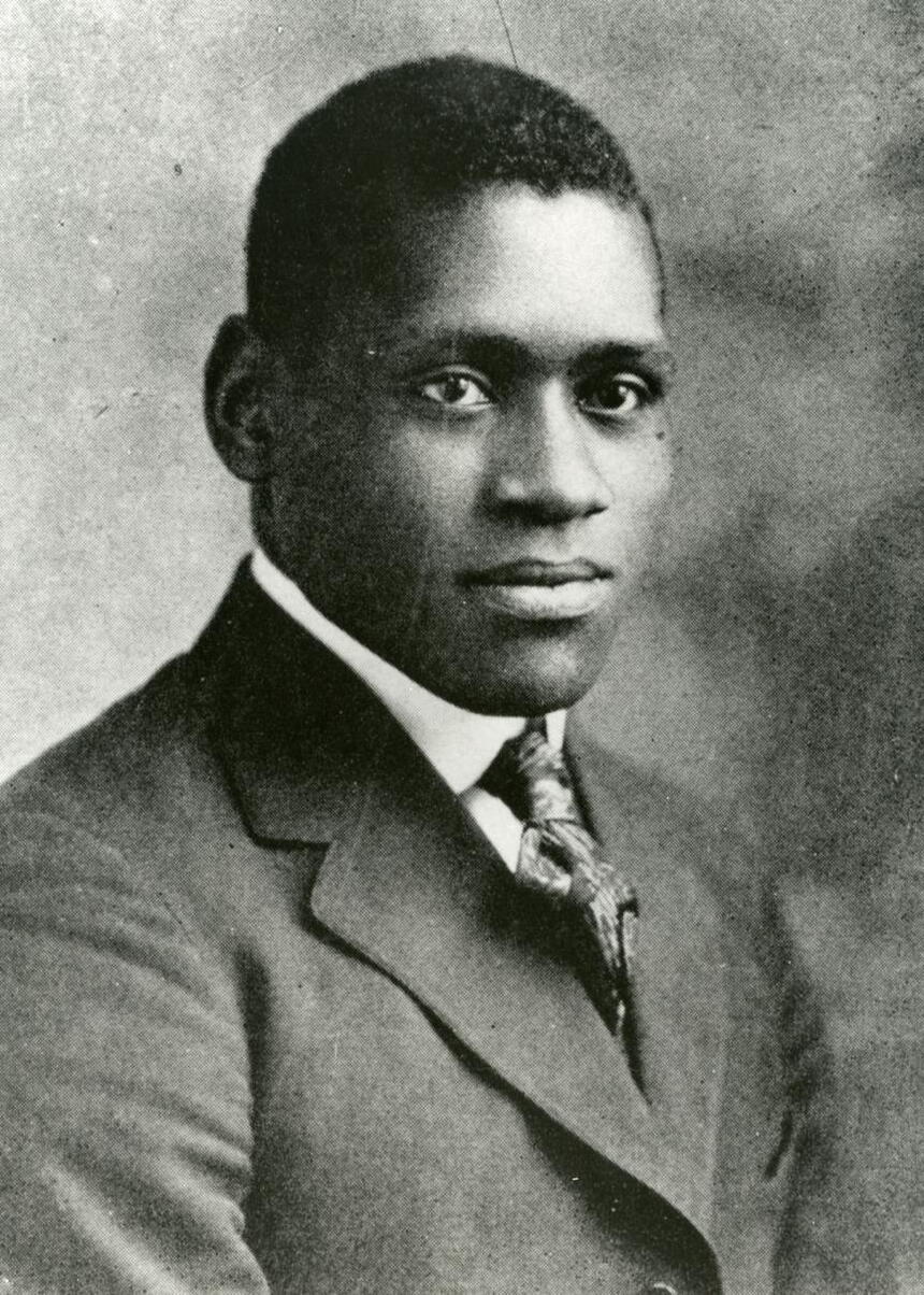 Paul Robeson 1919 Yearbook Photo
