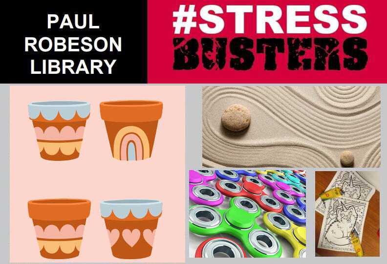 Robeson Library Stressbusters, Spring 2023