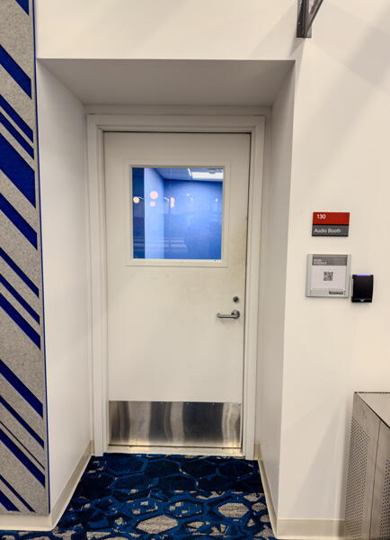 Doorway to DLC Room 130