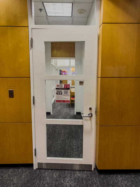Doorway to Room 423