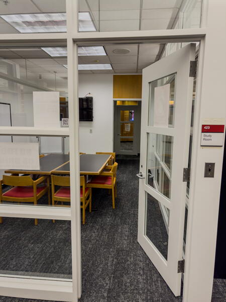 Doorway to Room 423