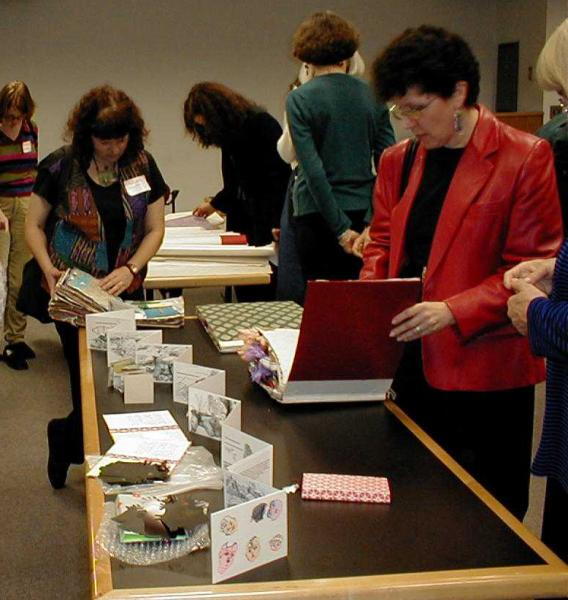 Participants at the Book Artists' Jam 2003 Symposium