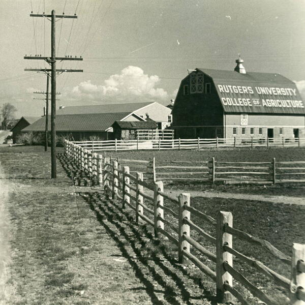 Historic photograph of Rutgers College of Agriculture