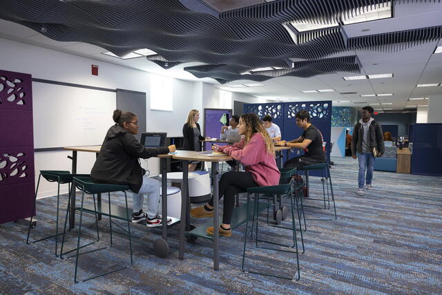 Students in the Hatchery