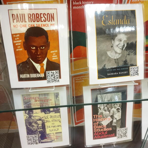 Black History Month ebook display