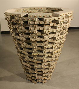 "Tiered Basket" (1992) by Debra Sachs