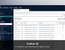 Screengrab of EndNote 20 in use
