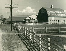 Historic photograph of Rutgers College of Agriculture