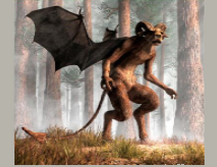 artistic depiction of the New Jersey Devil