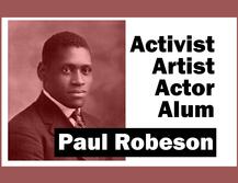 Activist, Artist, Actor, Alum: Paul Robeson