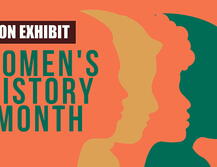 On Exhibit: Women's History Month