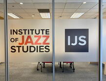 Institute of Jazz Studies Sign